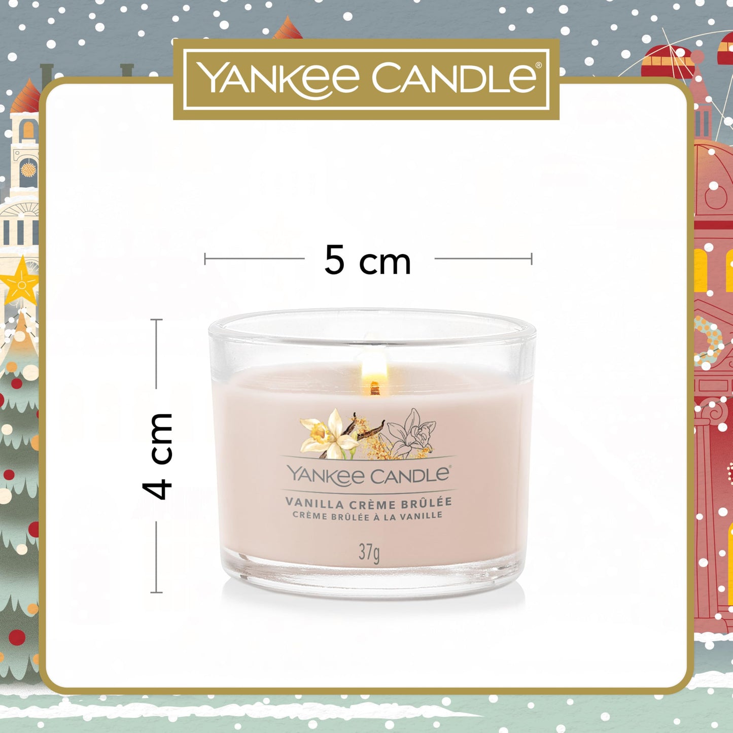 Yankee Candle Christmas Scented Candles Gift Set | 6 Scented Mini Filled Votive Signature Candles | Soy Blend Wax Mix | Perfect Christmas Gifts for Women