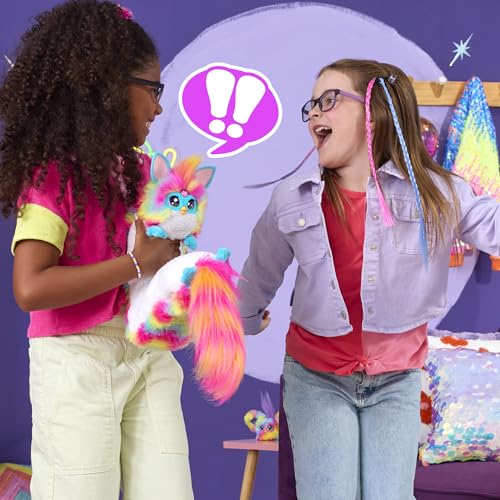 DJ Furby Interactive Plush Toy – Music, Lights & Games – 5 Modes, 1,000+ Play Combos – Speaks English & Furbish – Ages 6+ – No App or Internet Needed