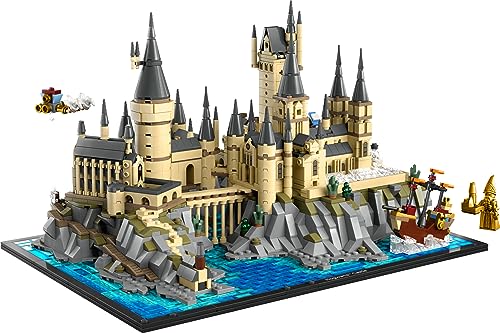 LEGO Harry Potter Hogwarts Castle and Grounds - Collectible Set for Adults incl. Main & Astronomy Towers, Great Hall, Chamber of Secrets & Architect Minifigure - 76419