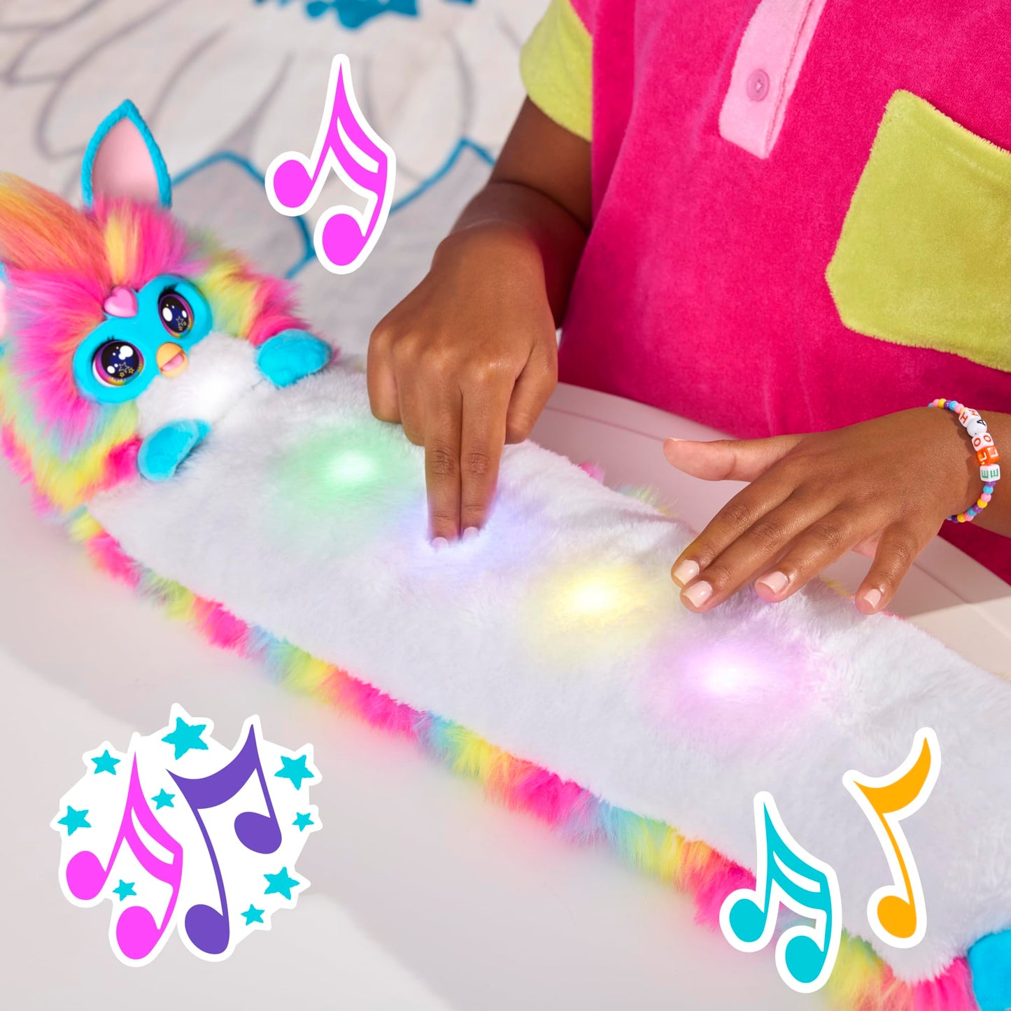 DJ Furby Interactive Plush Toy – Music, Lights & Games – 5 Modes, 1,000+ Play Combos – Speaks English & Furbish – Ages 6+ – No App or Internet Needed
