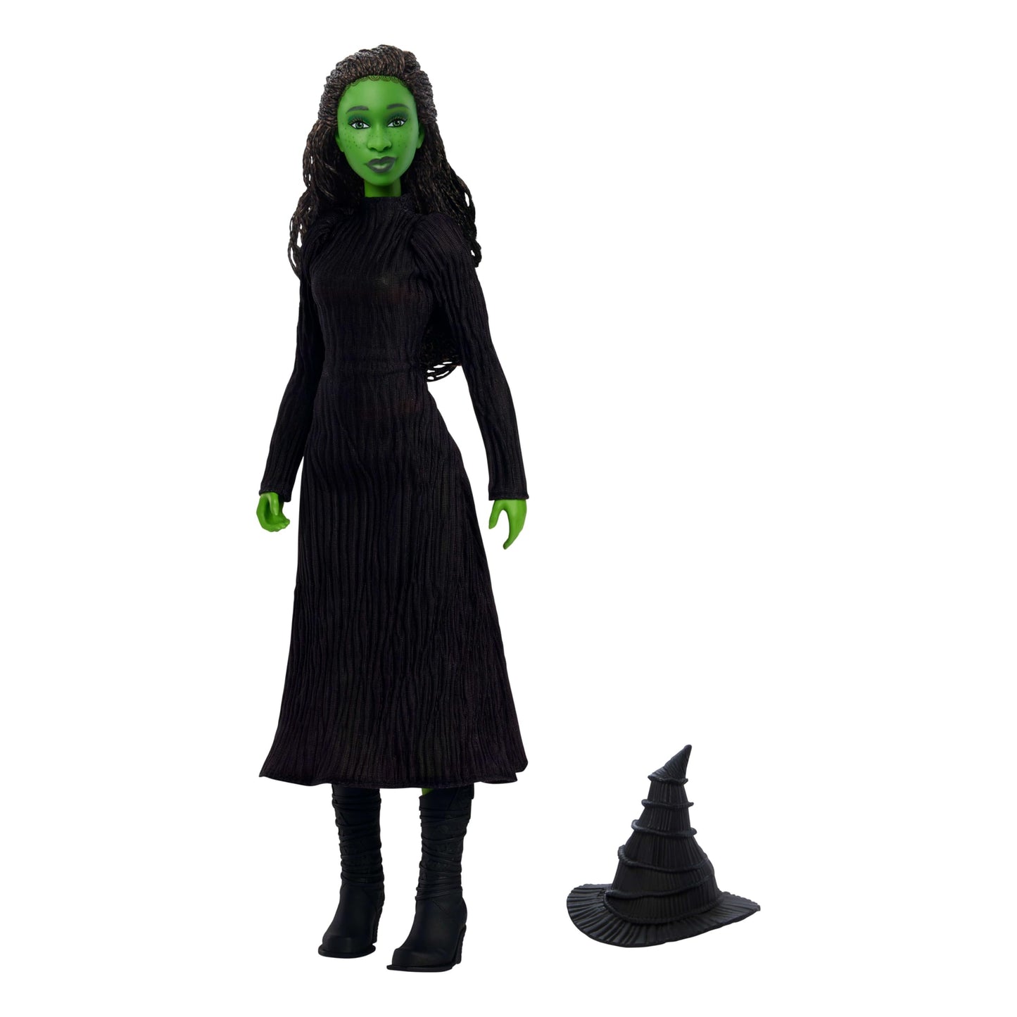 Mattel Wicked Singing Elphaba Fashion Doll & Accessories, Posable with Movie-Inspired Look & Removable Outfit, Sings “Defying Gravity”, JLG48
