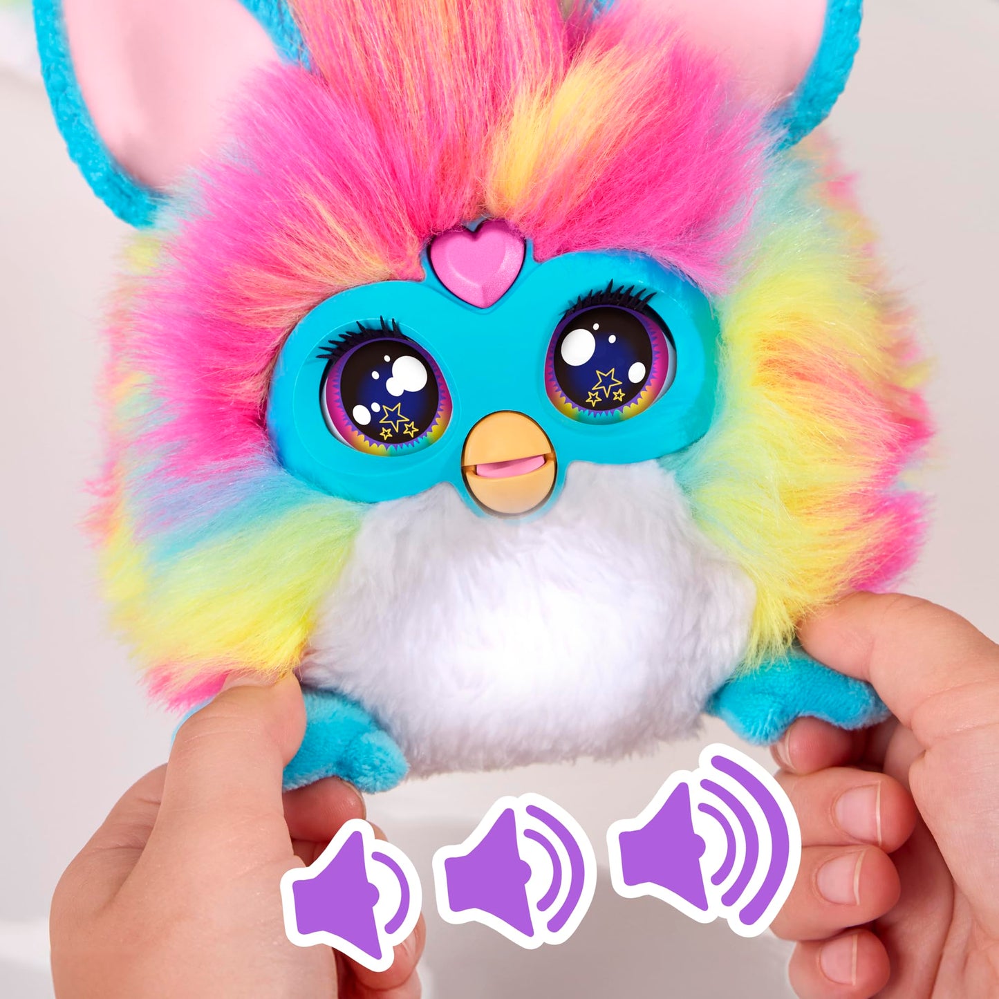 DJ Furby Interactive Plush Toy – Music, Lights & Games – 5 Modes, 1,000+ Play Combos – Speaks English & Furbish – Ages 6+ – No App or Internet Needed
